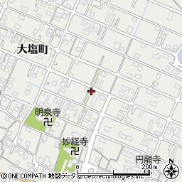兵庫県姫路市大塩町164周辺の地図