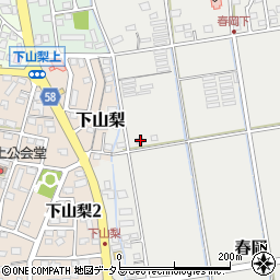 静岡県袋井市春岡1079周辺の地図