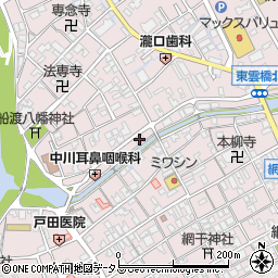 有限会社円山ガラス店周辺の地図