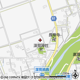静岡県袋井市深見1899周辺の地図