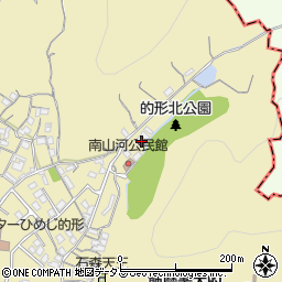 兵庫県姫路市的形町的形323周辺の地図