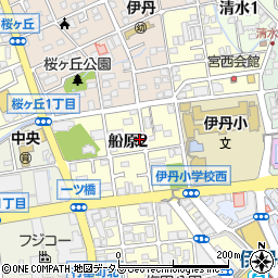 兵庫県伊丹市船原2丁目5-26周辺の地図