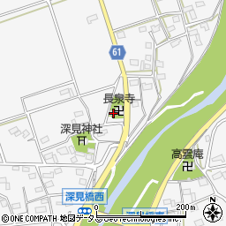 静岡県袋井市深見1730周辺の地図