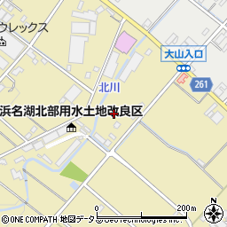 静岡県浜松市中央区大山町4176周辺の地図