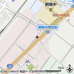 三重県津市河芸町中瀬29周辺の地図