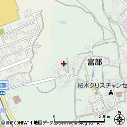 静岡県掛川市富部330-1周辺の地図