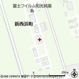 愛知県豊橋市新西浜町2周辺の地図