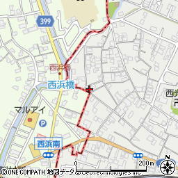 兵庫県姫路市大塩町19-5周辺の地図