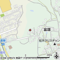 静岡県掛川市富部329周辺の地図