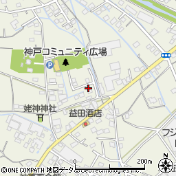 静岡県榛原郡吉田町神戸3077周辺の地図