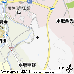 京都府京田辺市水取高井谷周辺の地図