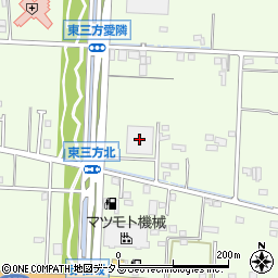 静岡県浜松市中央区東三方町422周辺の地図