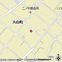 静岡県浜松市中央区大山町4001周辺の地図