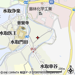 京都府京田辺市水取高井鎌周辺の地図