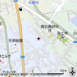 静岡県榛原郡吉田町片岡32周辺の地図