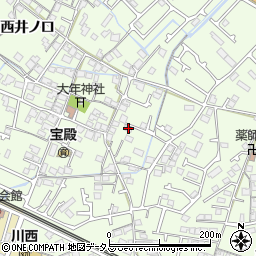 兵庫県加古川市東神吉町西井ノ口114周辺の地図