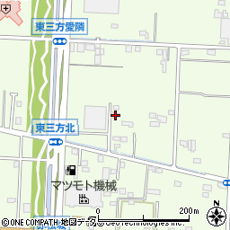 静岡県浜松市中央区東三方町425周辺の地図