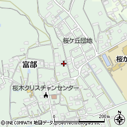 静岡県掛川市富部875周辺の地図