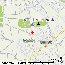 静岡県榛原郡吉田町神戸3088-10周辺の地図