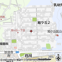 静岡県掛川市旭ケ丘周辺の地図