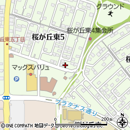 岡山県赤磐市桜が丘東5丁目5-30周辺の地図