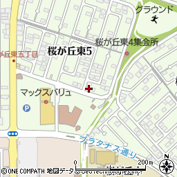 岡山県赤磐市桜が丘東5丁目5-32周辺の地図