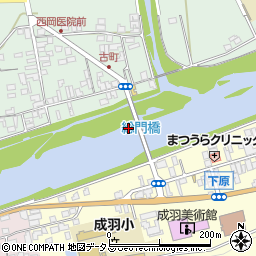 総門橋周辺の地図
