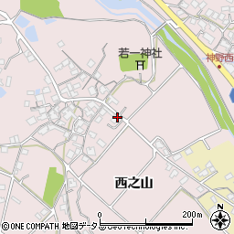 兵庫県加古川市神野町西之山456-1周辺の地図