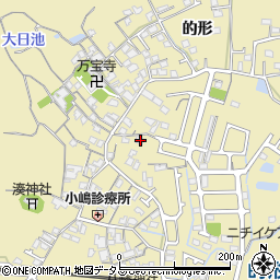 兵庫県姫路市的形町的形808周辺の地図
