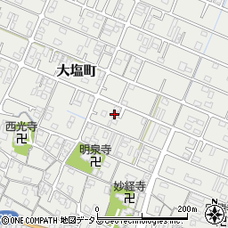 兵庫県姫路市大塩町161周辺の地図