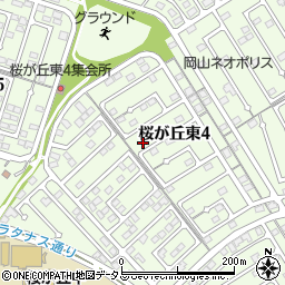 岡山県赤磐市桜が丘東4丁目4-261周辺の地図