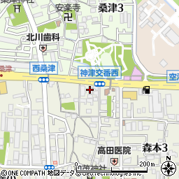 神津商事株式会社周辺の地図