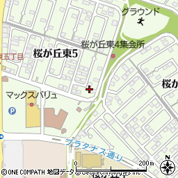 岡山県赤磐市桜が丘東5丁目5-27周辺の地図