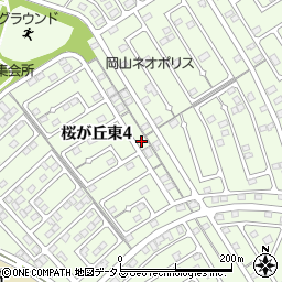 岡山県赤磐市桜が丘東4丁目4-339周辺の地図