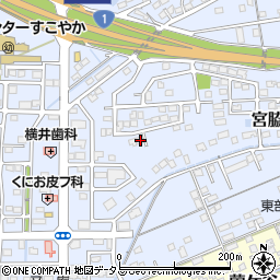 静岡県掛川市宮脇1403周辺の地図