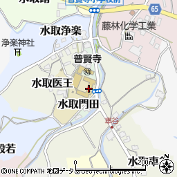 京田辺市立普賢寺小学校周辺の地図