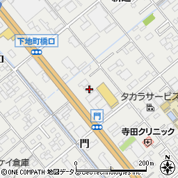 愛知県豊橋市下地町門22周辺の地図