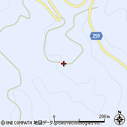 広島県神石郡神石高原町草木161周辺の地図