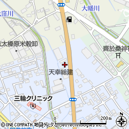 静岡県榛原郡吉田町片岡15周辺の地図