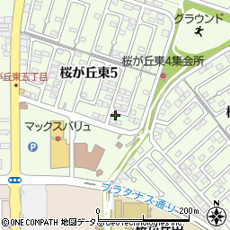 岡山県赤磐市桜が丘東5丁目5-31周辺の地図