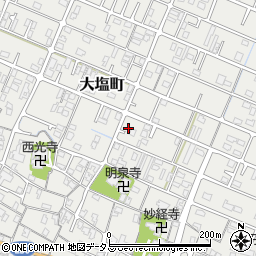 兵庫県姫路市大塩町159周辺の地図