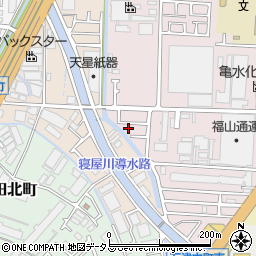 大阪府寝屋川市豊里町41周辺の地図