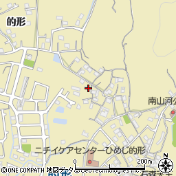 兵庫県姫路市的形町的形733周辺の地図