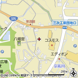 広島県三次市東酒屋町539周辺の地図