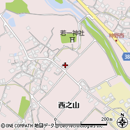 兵庫県加古川市神野町西之山483-5周辺の地図