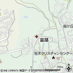 静岡県掛川市富部344周辺の地図