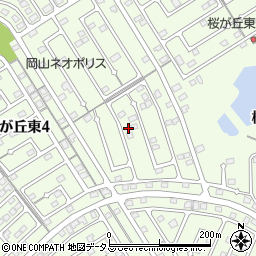 岡山県赤磐市桜が丘東4丁目4-378周辺の地図