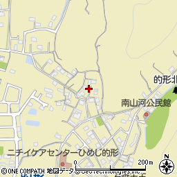 兵庫県姫路市的形町的形697周辺の地図
