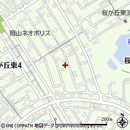 岡山県赤磐市桜が丘東4丁目4-379周辺の地図