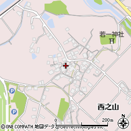 兵庫県加古川市神野町西之山386周辺の地図